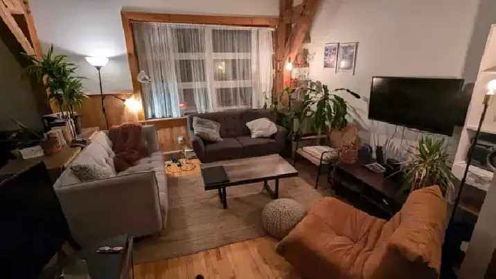 Furnished Condo in La Petite Patrie - Loft Style - Rooftop Terrace