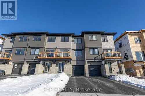 New 3 Bed 3 Bath End Unit Home in Stittsville Ottawa