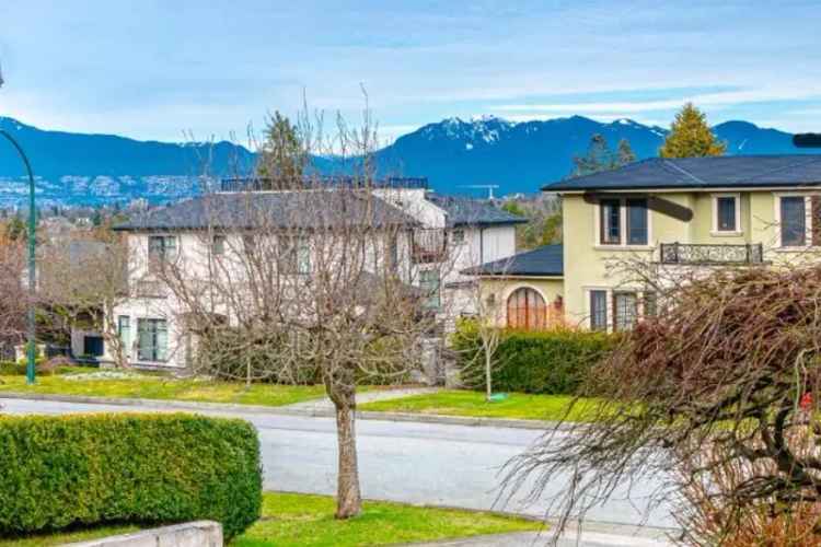 Luxury Quilchena Home with Mountain Views