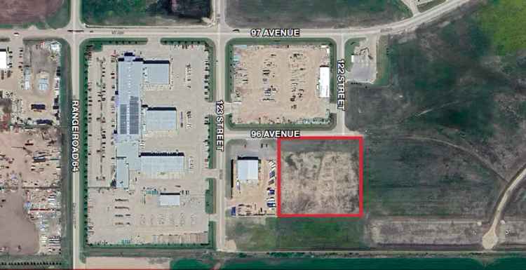 3.68 Acre Industrial Lot for Sale Near Airport