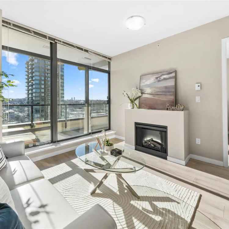 Spacious 1-Bed + Den Condo in Brentwood with Stunning City Views