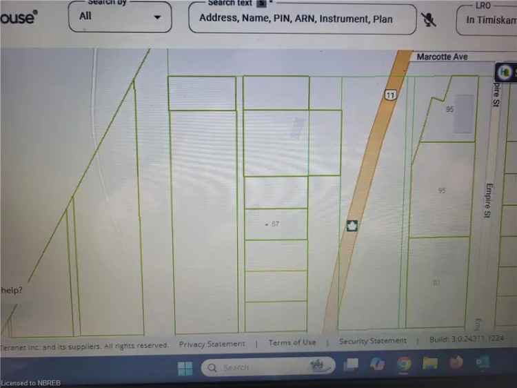 Land For Sale in Ontario