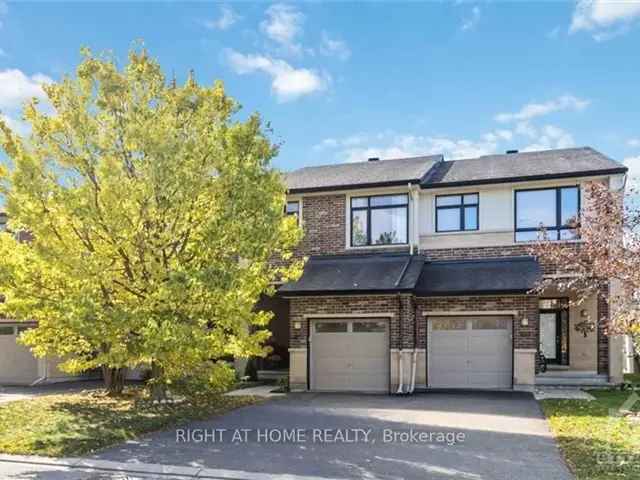 3-Bed Urbandale Townhome Kanata Bridlewood Modern Open-Concept