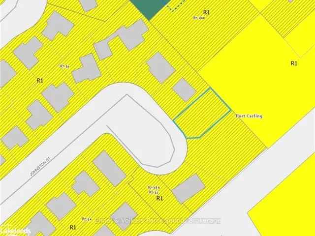 Port Carling Dream Home Lot 0.136 Acres 47ft Frontage