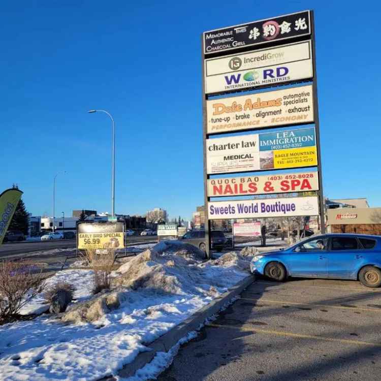 Commercial property For Rent in Calgary, Alberta