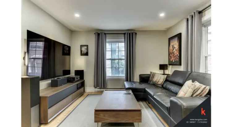 Plateau Mont-Royal 4 1 2 Semi Furnished Apartment 805 sq ft