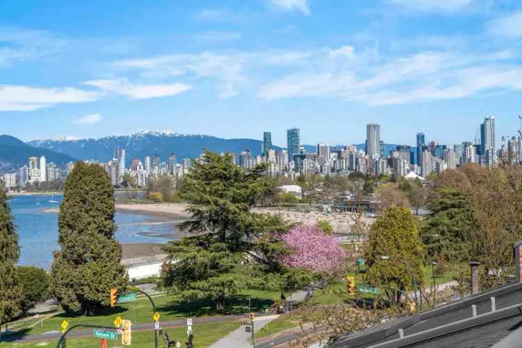 Kitsilano Penthouse Condo for Sale - Ocean Views & Rooftop Deck
