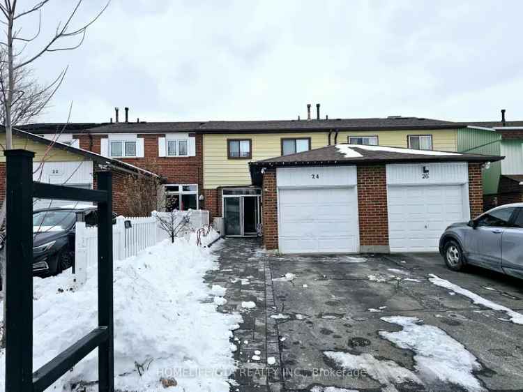 Buy 4 Bed Town Home in Well Maintained Community with Private Backyard