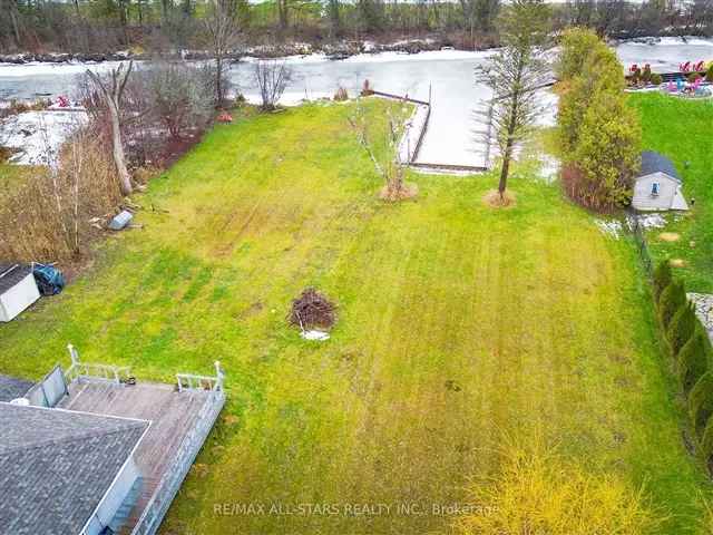 Lake Simcoe Waterfront Lot Canal Access Build Your Dream Home