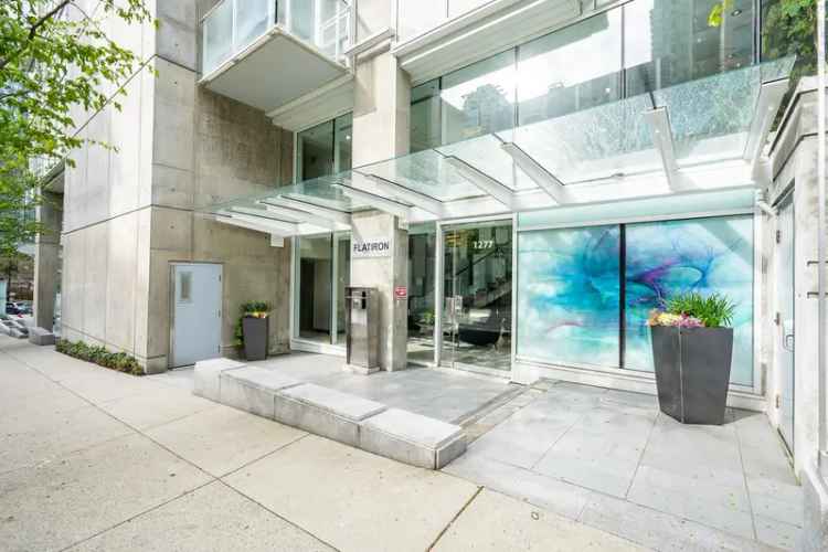 1002 1277 MELVILLE Street in Vancouver: Coal Harbour Condo for sale in “FLATIRON” (Vancouver West)  : MLS®# R2934554