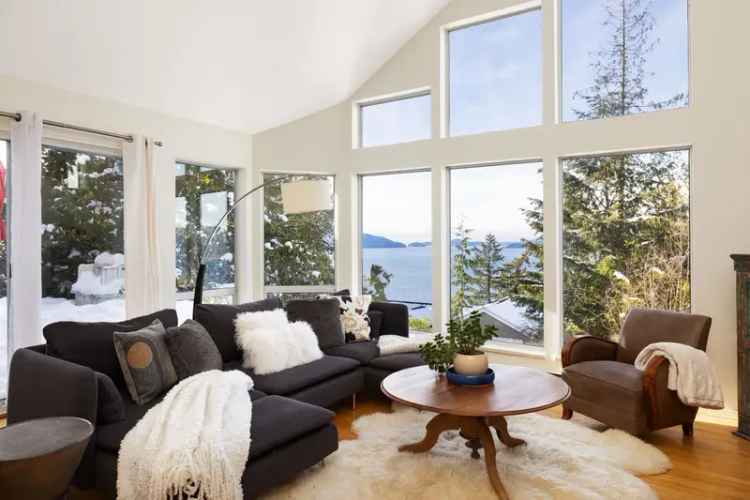 Lions Bay House for Sale Dramatic Howe Sound Views