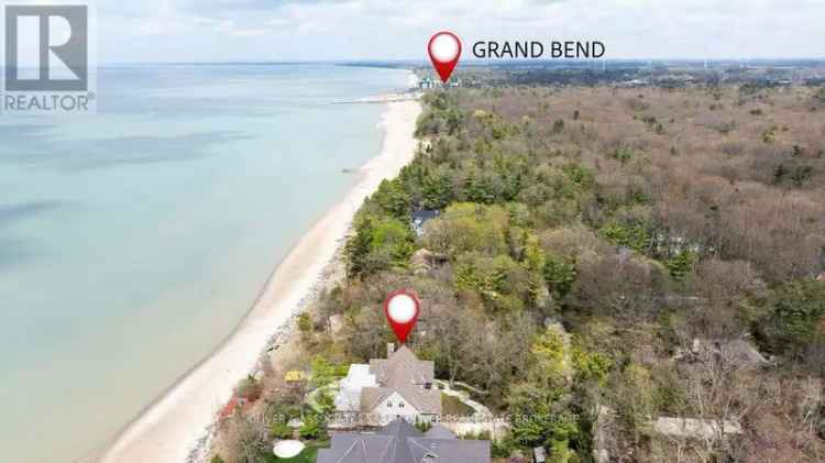Lakefront Luxury Home with 75ft Frontage and Private Beach Access