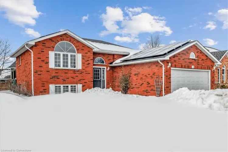 Buy Home in Paris Ontario with Spacious Deck and Gourmet Kitchen