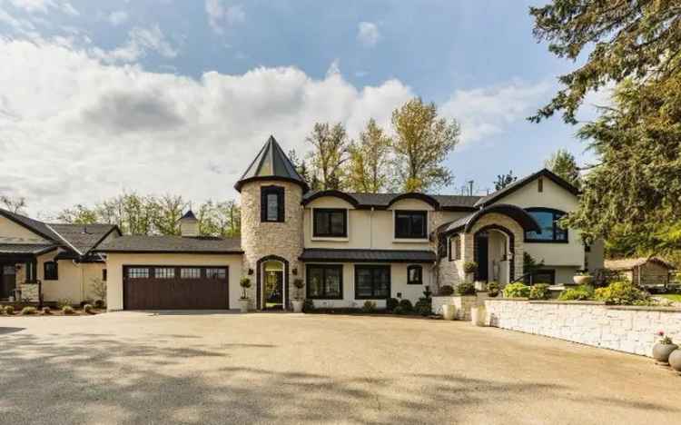 Striking and Sprawling Estate Hits the Market in Langley