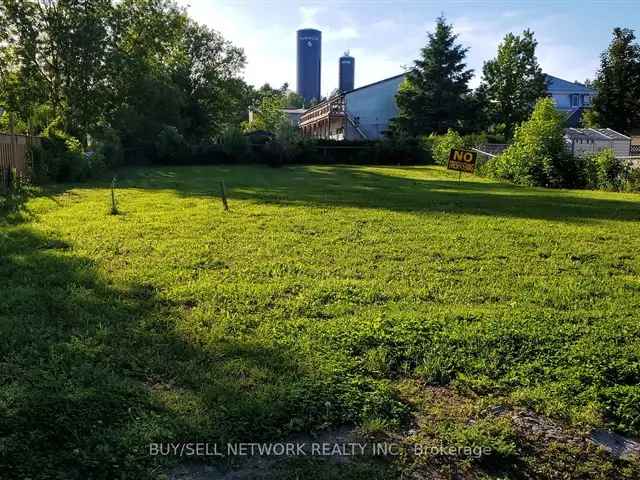 Building Lot with Commercial Zoning Near Downtown