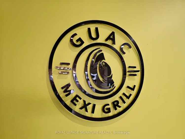 Guac Mexi Grill Franchise for Sale in Uxbridge