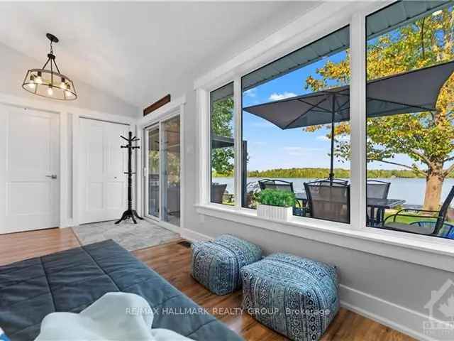 Lakefront Living: Fully Renovated 4-Season Cottage