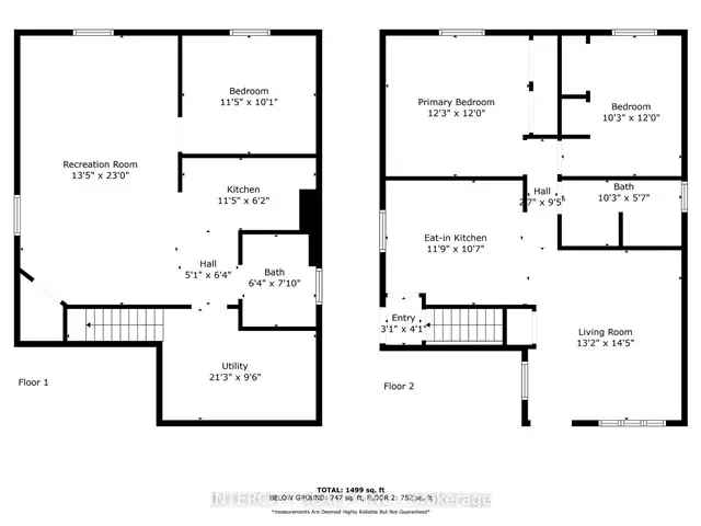 Updated Detached Home in Victoria Harbour with Finished Lower Level