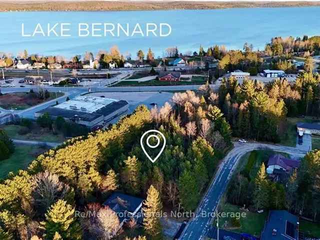 Sundridge Home Lot Near Downtown and Lake Bernard