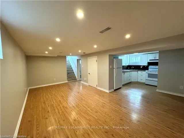 One Bedroom Basement Apartment Hamilton Mountain