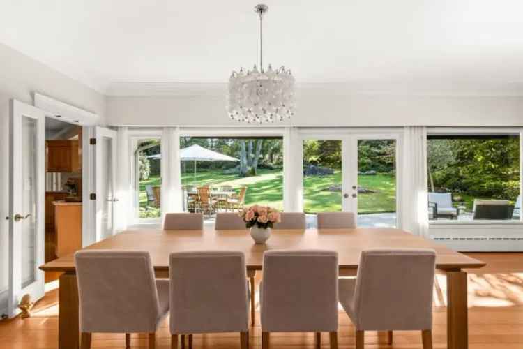 Modern Meets Classic at This $5M Uplands Estate in Vancouver Island's Oak Bay