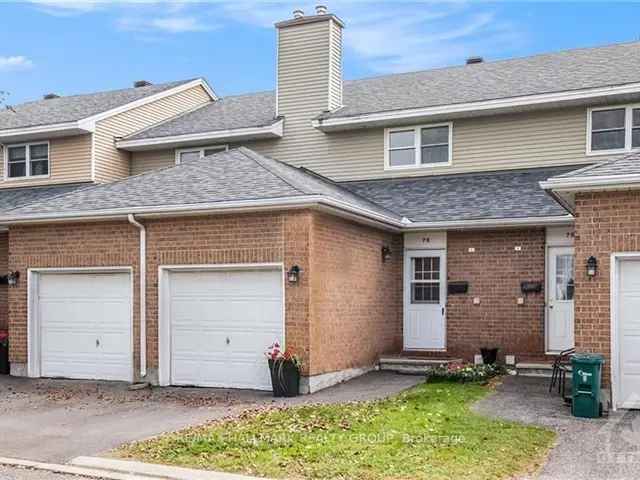 Barrhaven 3 Bed 2 Bath Home Low Condo Fees