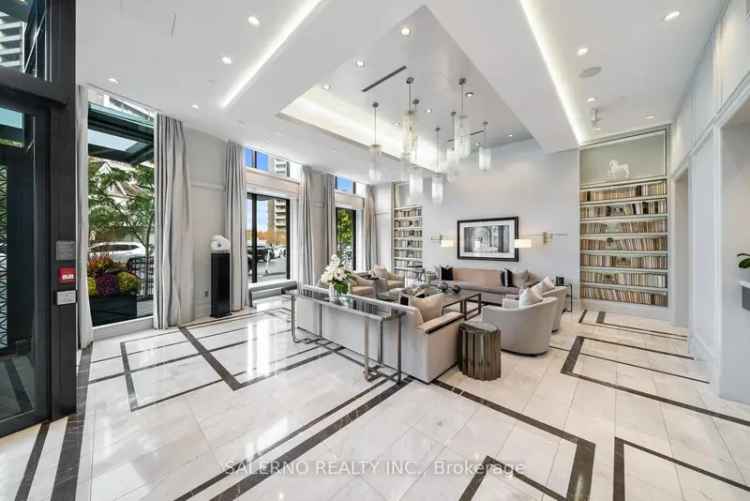 Rent luxury unit in Yorkville with private terrace and amenities