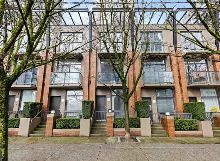 Yaletown Townhouse for Sale - Nova by Bosa - 3 Levels - Renovated