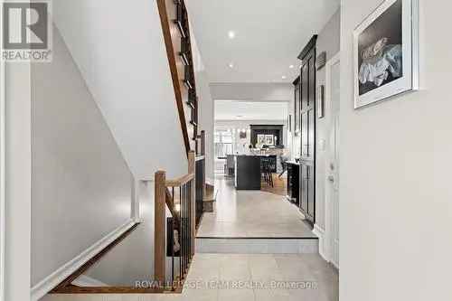 3-Bed 4-Bath Semi-Detached Home in Westboro Ottawa