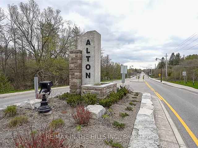 High Visibility Commercial Lot in Alton Near Credit River