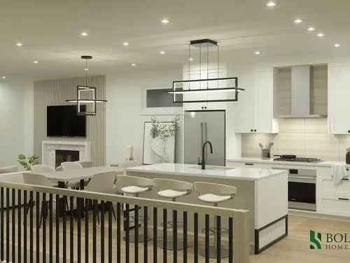 Luxury 5-Bed Half Duplex for Sale in Central Lonsdale