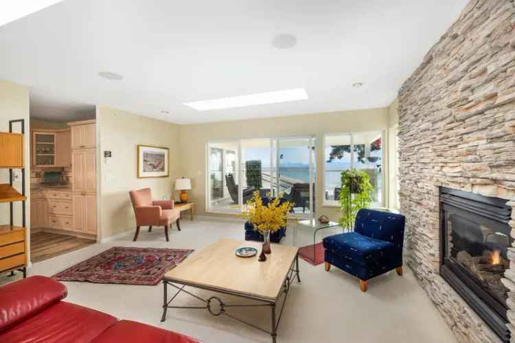 Spacious Waterfront Home with Clubhouse and Stunning Salish Sea Views