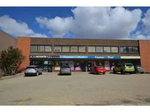 For Sale Commercial Property in Grande Prairie with Ample Parking and Modern Updates