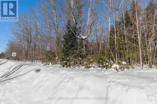 Buy Land in Corkery Ottawa with Treed Features and Creek Access