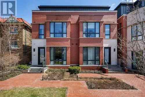 Luxury Low-Maintenance Home In Midtown Toronto