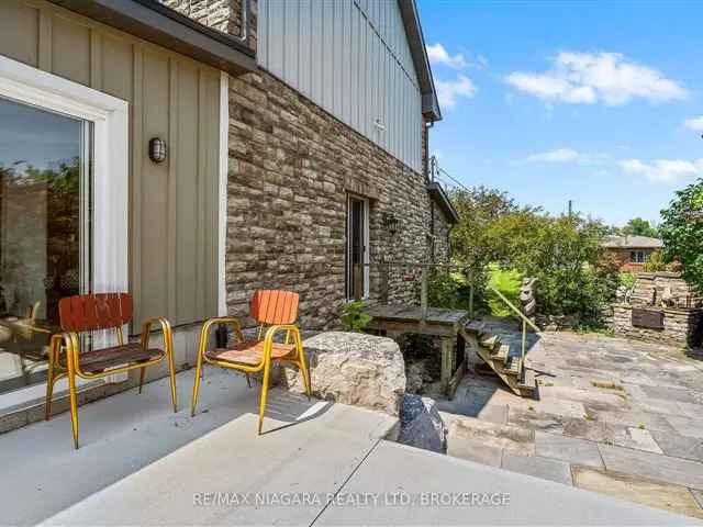 Waterfront Stone Home on Lake Erie Sandy Shores