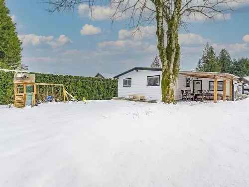 3-Bedroom Rancher House For Sale In Aldergrove Langley