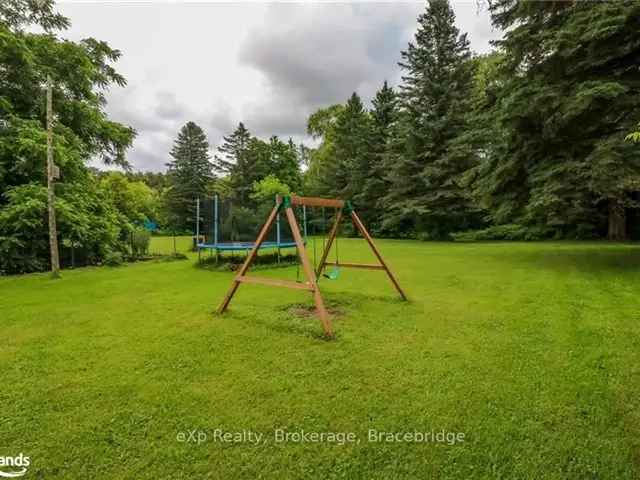 5 Acre Updated Bungalow with Pool Near Stayner