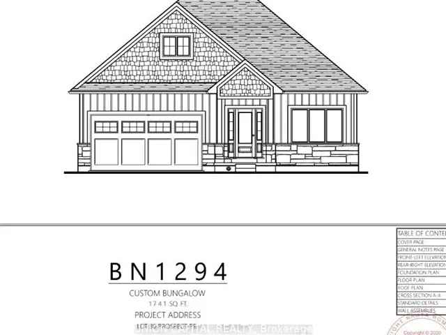 Lakefront Bungalow  Ridgeway  Custom Built Home