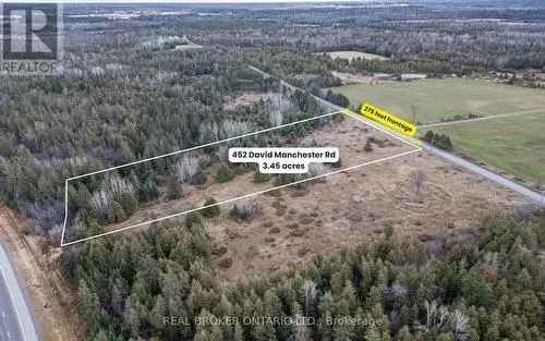 Buy Vacant Land in Corkery Ottawa with Private 3.5 Acres