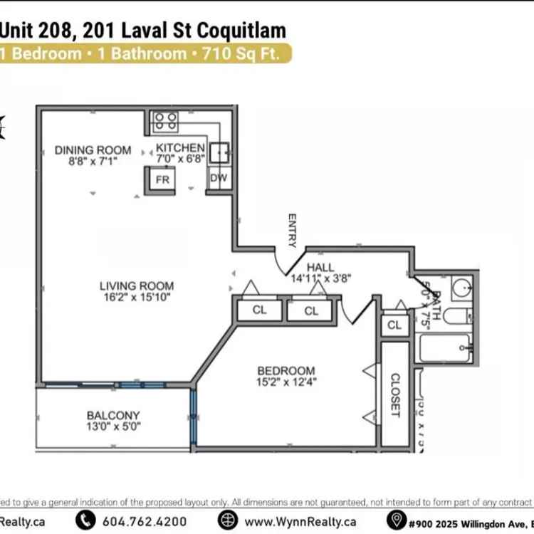 Apartment for rent with balcony in vibrant community