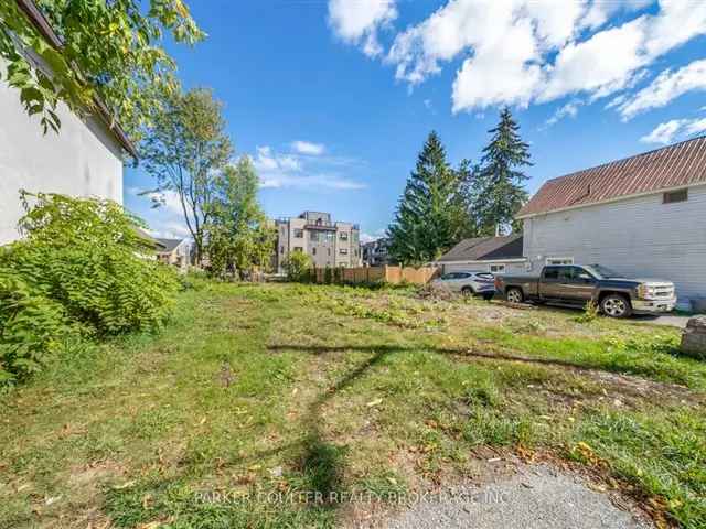 Orillia East Ward Investment Lot - Townhomes 4Plex Live Work Zoning