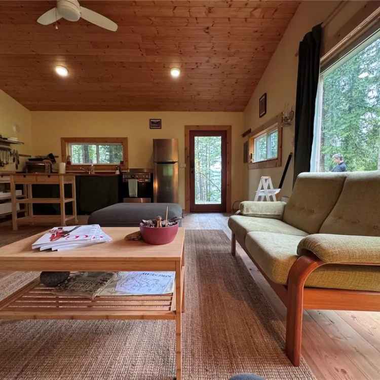 Cortes Island Ocean View Property Cabin and Workshop