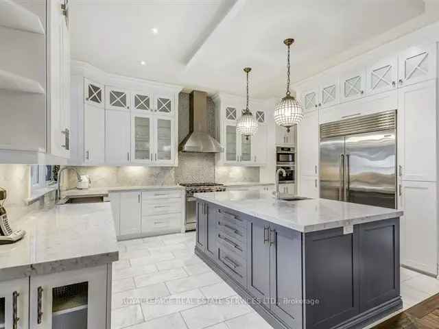 Luxury French Chateau in College Park Oakville 5 Beds 5 Ensuites