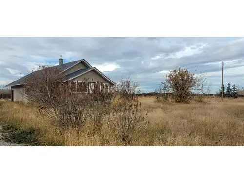 House For Sale In Rural Red Deer County Alberta