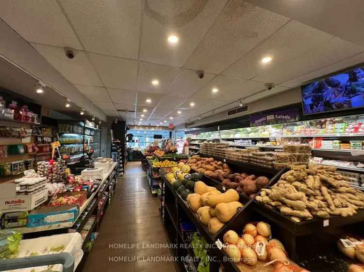 Yonge St Retail & Residential Property - High Income Area