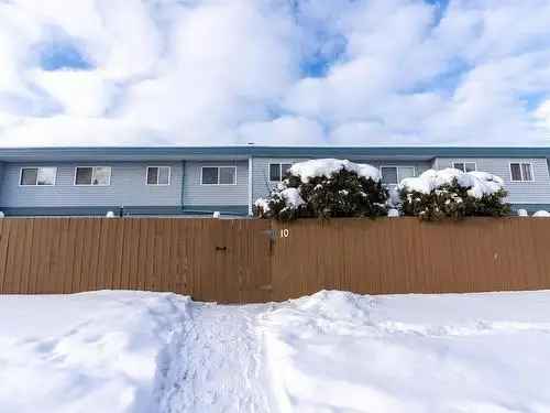 Townhouse For Sale In Belmead, Edmonton, Alberta