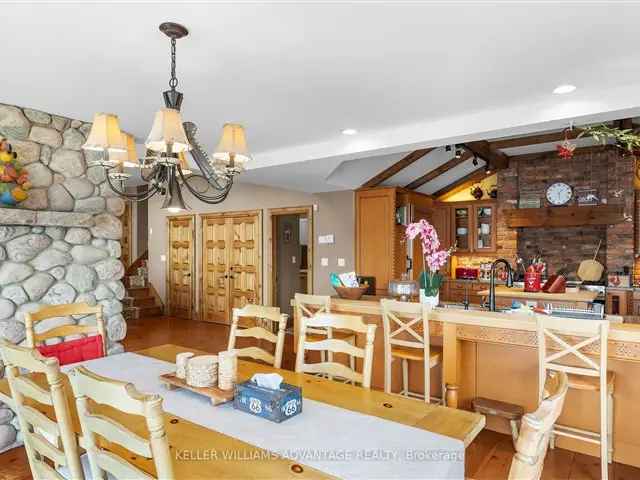 Lake Muskoka Waterfront Cottage: 4BR, 4BA, Private Dock, Resort Amenities