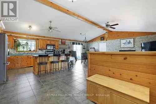 Charming Log Home Fitzroy Harbour Ottawa Ontario