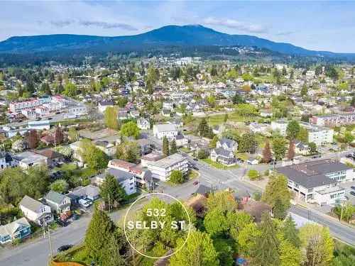 Downtown Nanaimo Vacant Land Duplex Potential